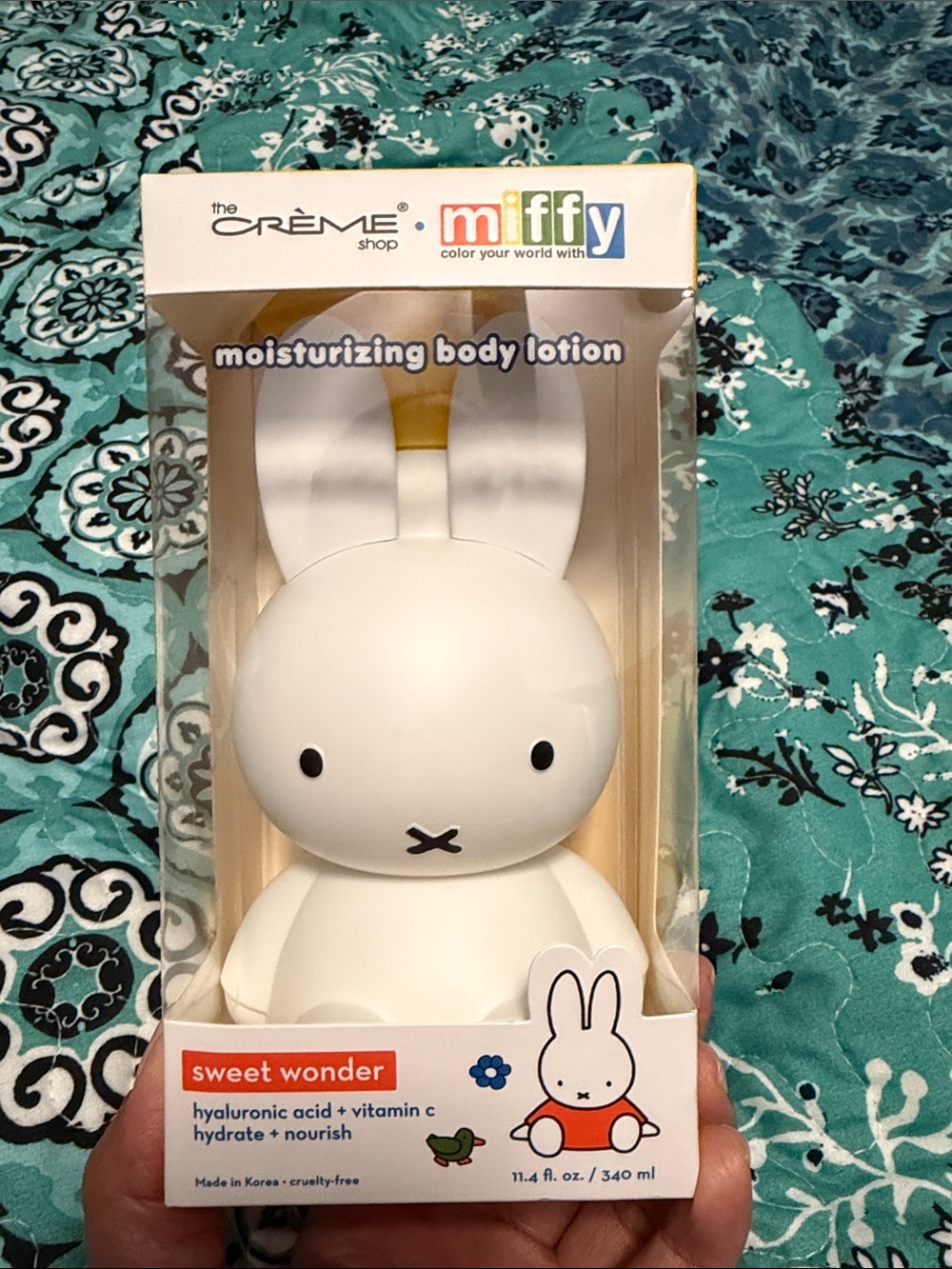 The Creme Shop X Miffy Moisturizing Sweet Wonder Body Lotion - NIB - Picture 3 of 4